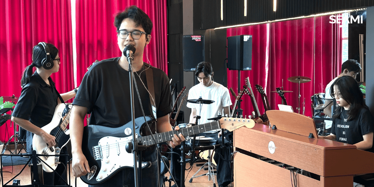 Buổi jam cùng band tại SEAMI