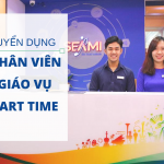 Tuyển Dụng Nhân viên Giáo vụ Part-time