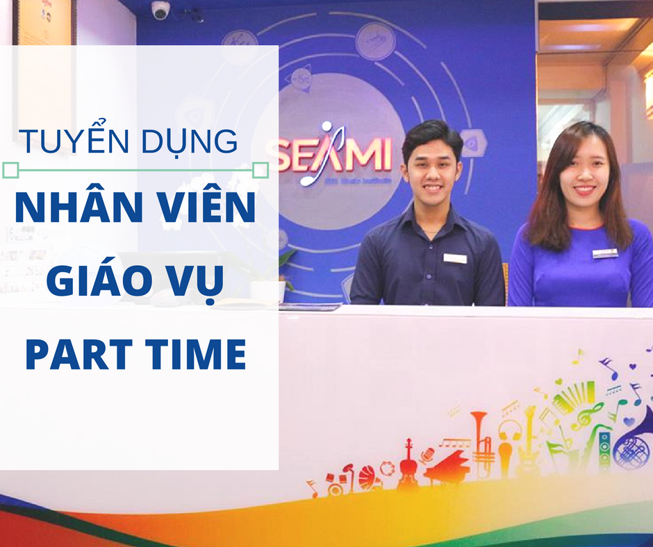 Tuyển Dụng Nhân viên Giáo vụ Part-time