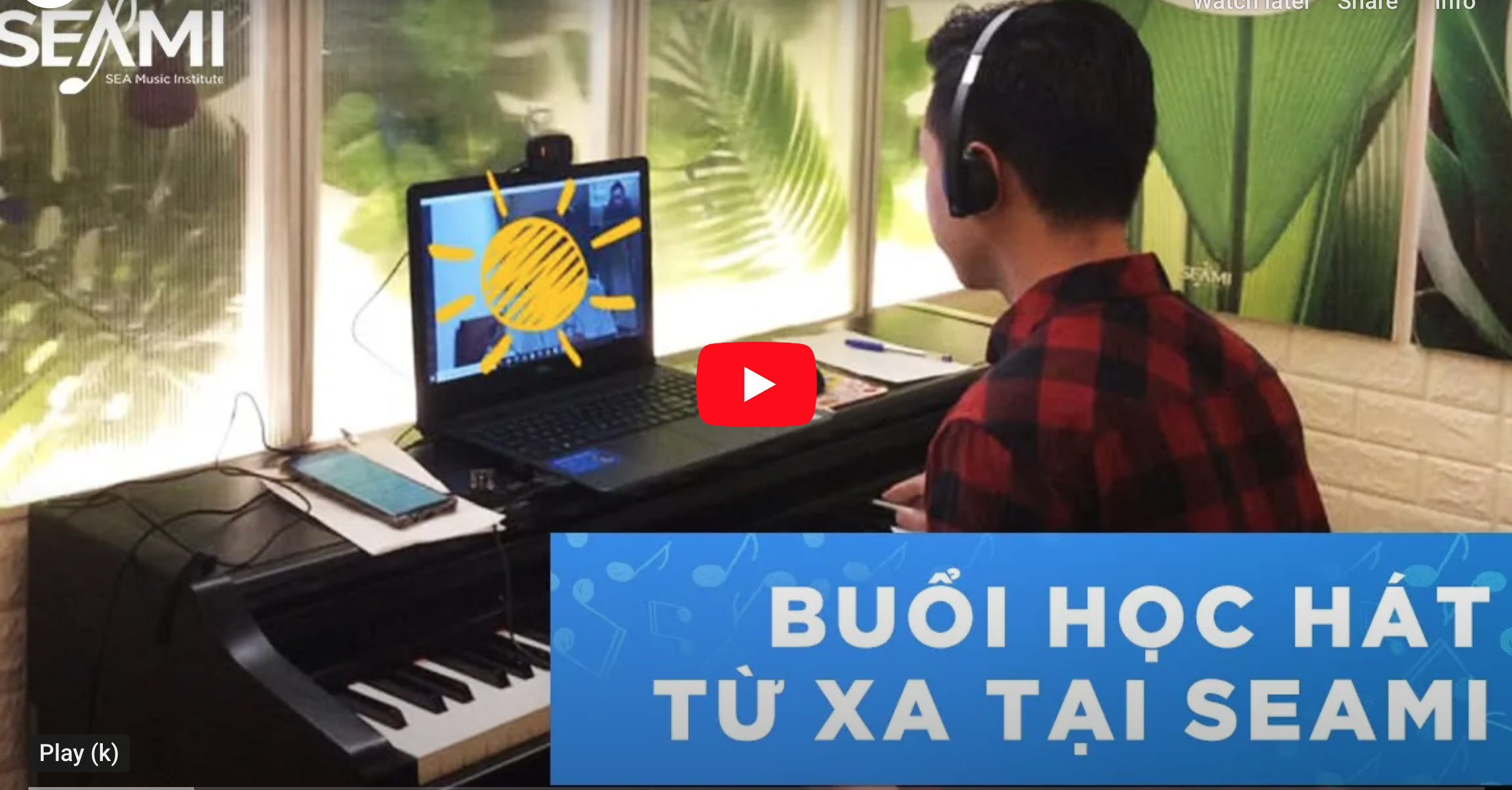 Khóa học piano trẻ em